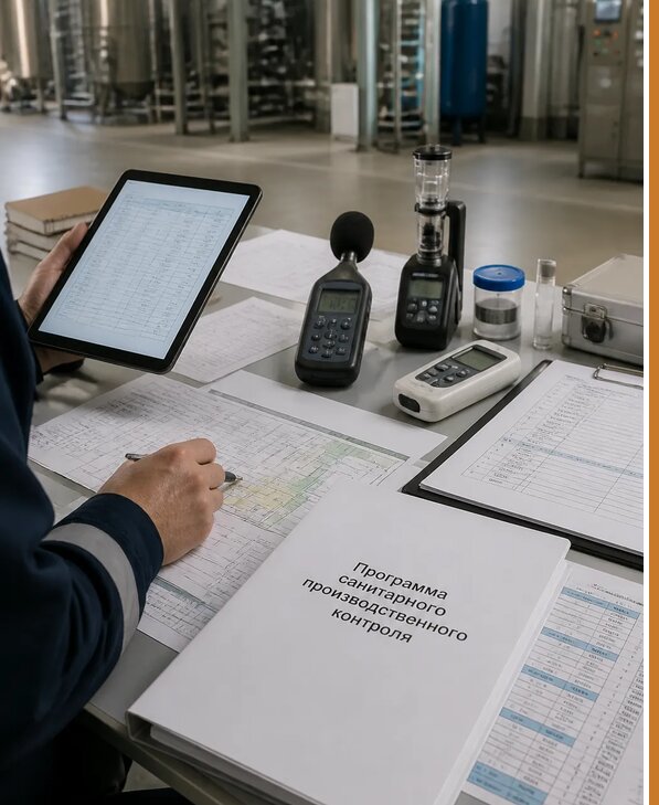 Разработка программы санитарного производственного контроля в Сибае